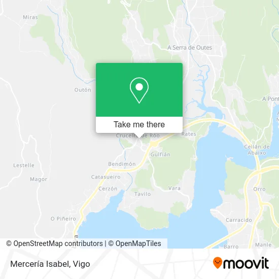 Mercería Isabel map