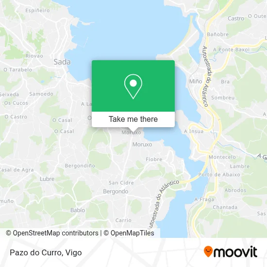 Pazo do Curro map