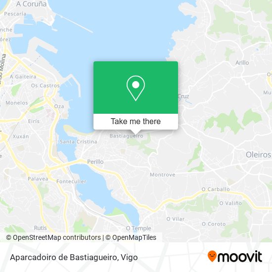 Aparcadoiro de Bastiagueiro map