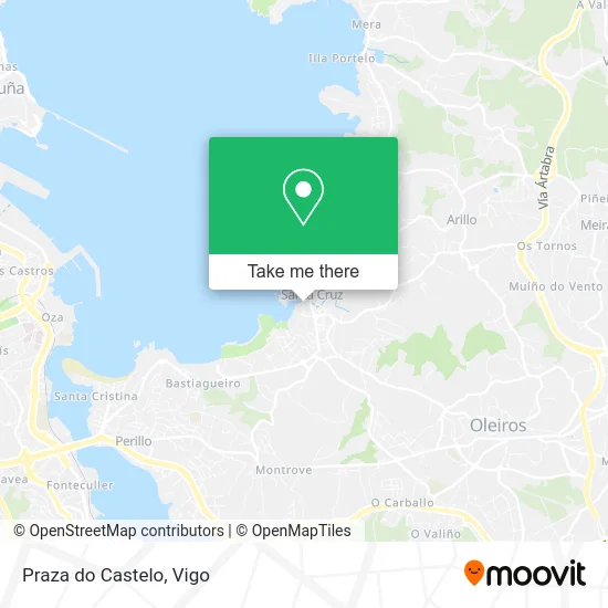 Praza do Castelo map