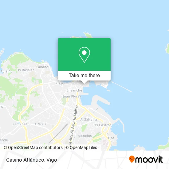Casino Atlántico map
