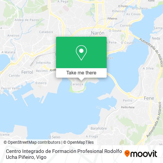 Centro Integrado de Formación Profesional Rodolfo Ucha Piñeiro map
