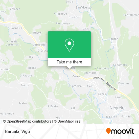 Barcala map