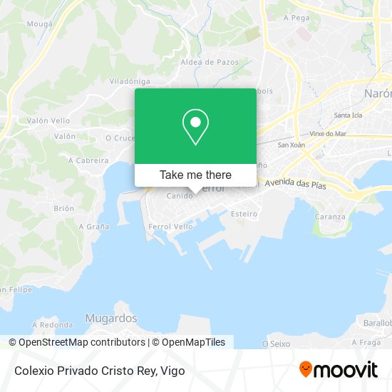 Colexio Privado Cristo Rey map
