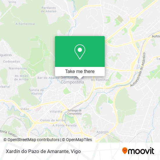 Xardín do Pazo de Amarante map