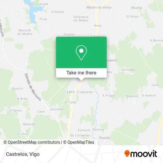 Castrelos map