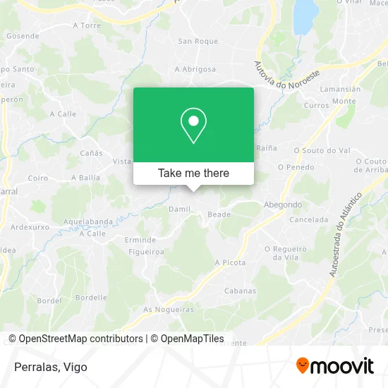 Perralas map
