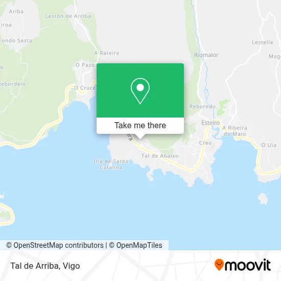 Tal de Arriba map