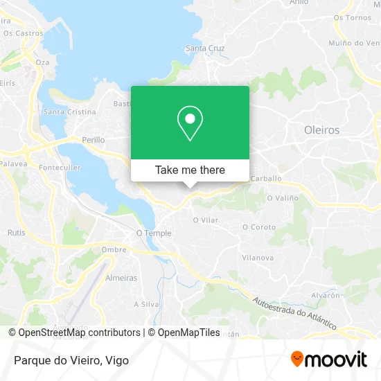 Parque do Vieiro map