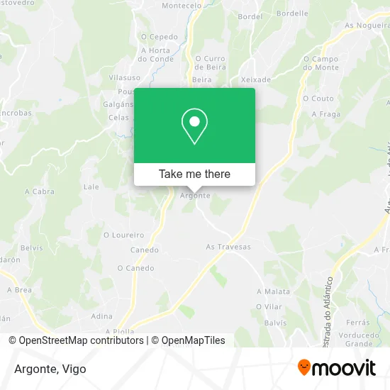 Argonte map