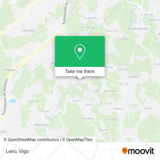 Leiro map