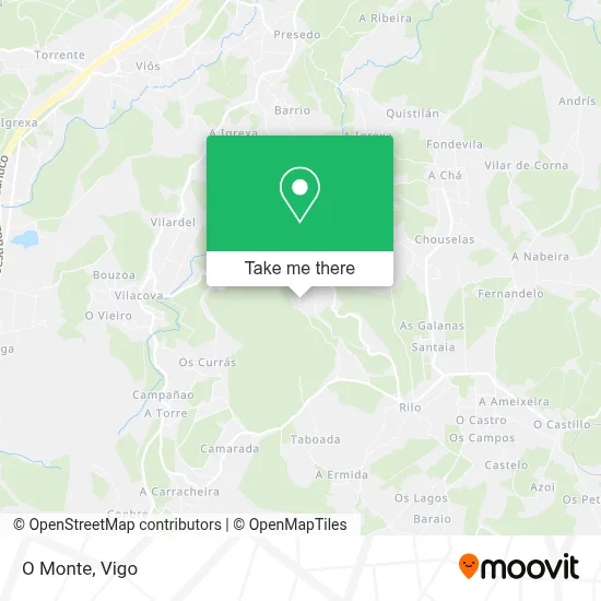 O Monte map