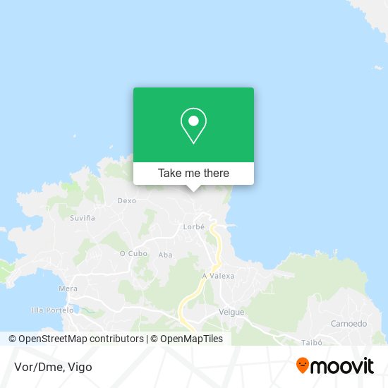 Vor/Dme map