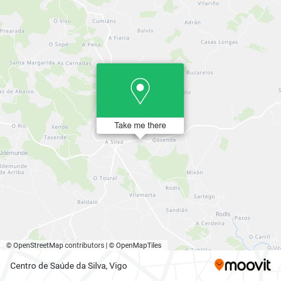 Centro de Saúde da Silva map