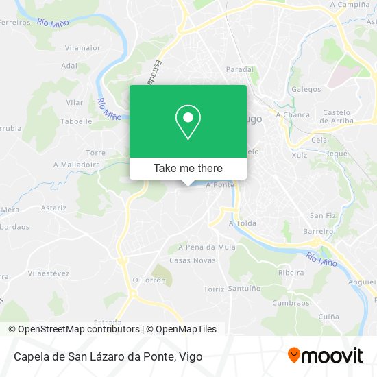 Capela de San Lázaro da Ponte map