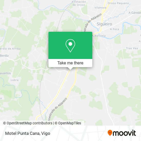 Motel Punta Cana map