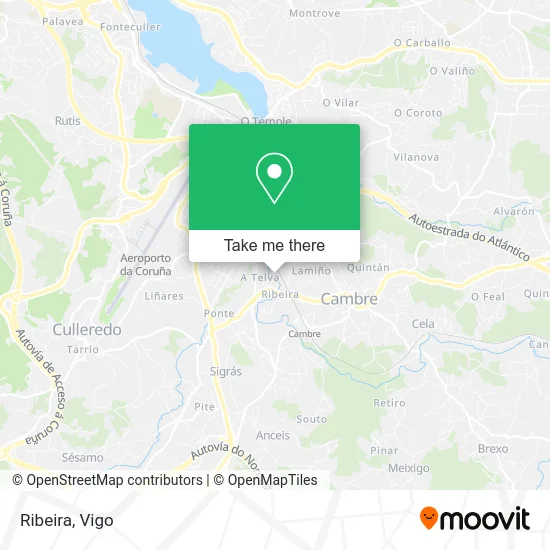 Ribeira map