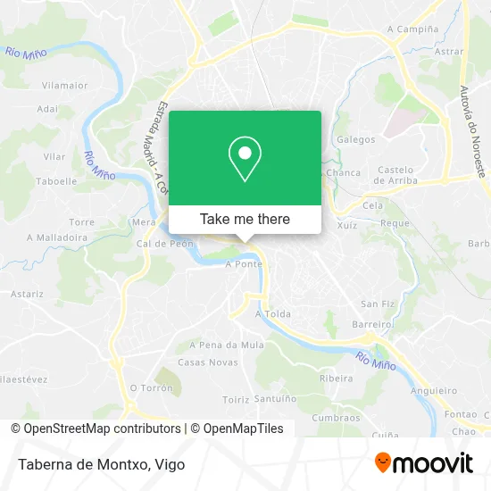 Taberna de Montxo map