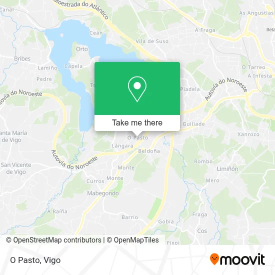 O Pasto map