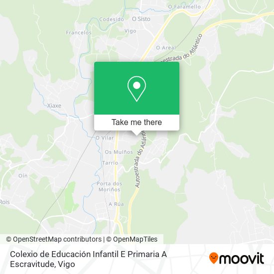 Colexio de Educación Infantil E Primaria A Escravitude map