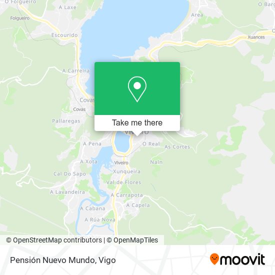 Pensión Nuevo Mundo map