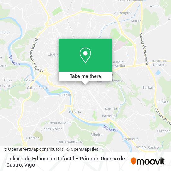 Colexio de Educación Infantil E Primaria Rosalía de Castro map