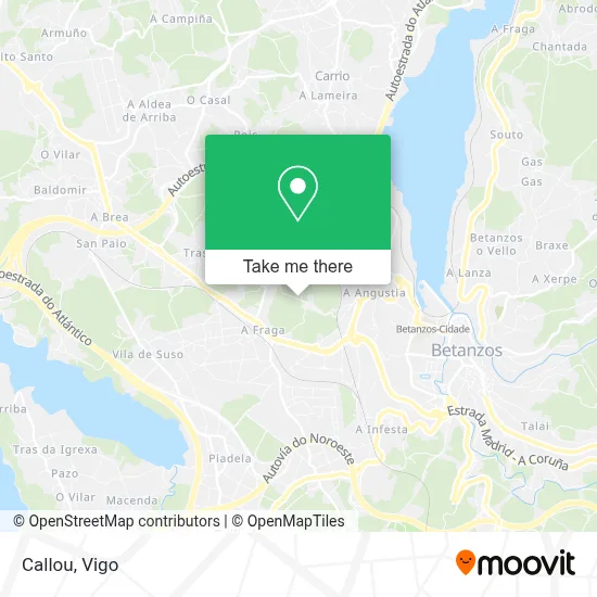 Callou map