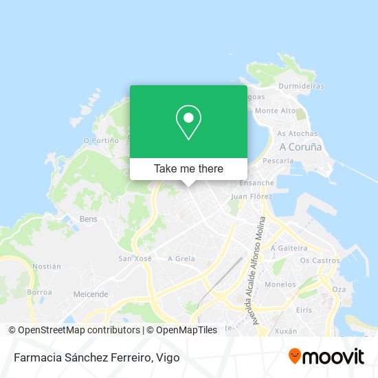 Farmacia Sánchez Ferreiro map