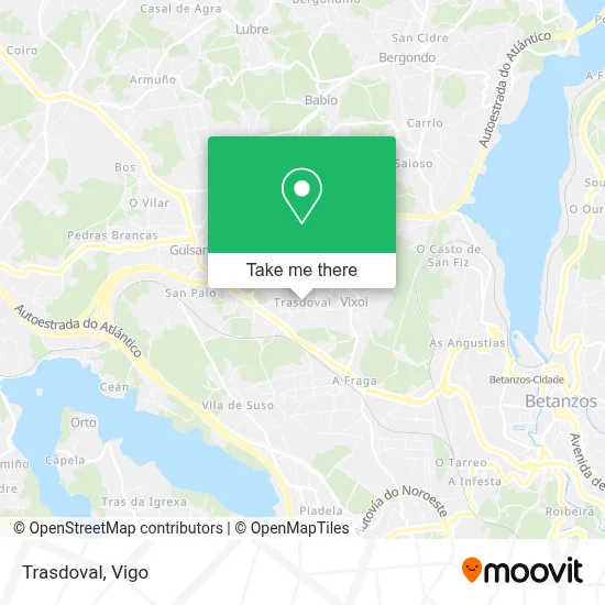 Trasdoval map