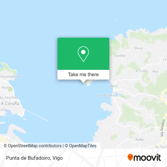Punta de Bufadoiro map