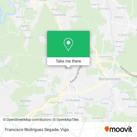 Francisco Rodríguez Segade map