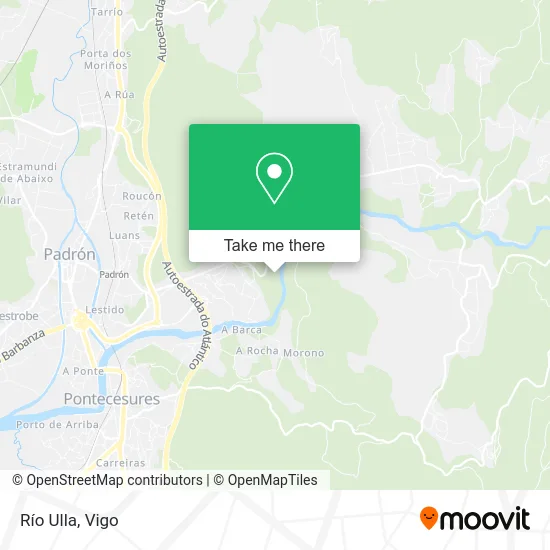 Río Ulla map