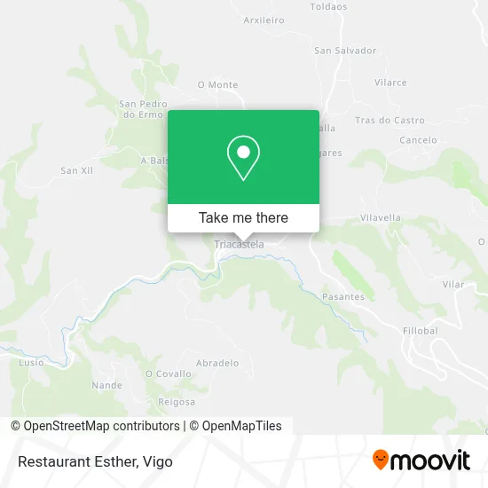 Restaurant Esther map