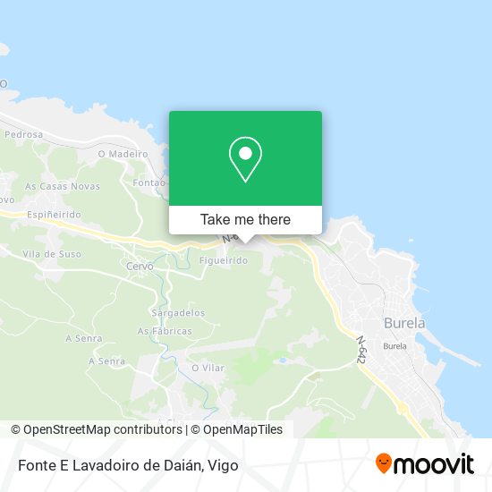 Fonte E Lavadoiro de Daián map