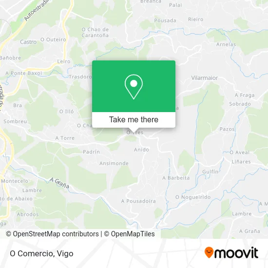 O Comercio map