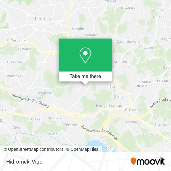 Hidromek map