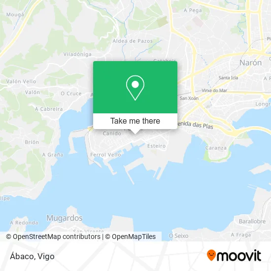 mapa Ábaco