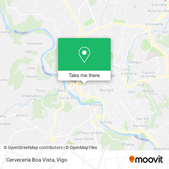 Cervecería Boa Vista map