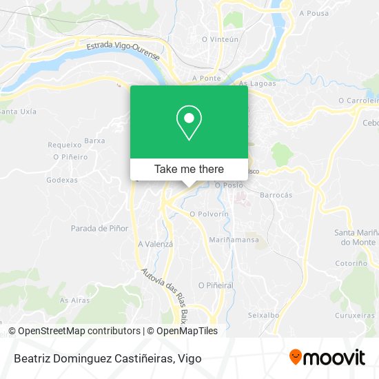 Beatriz Dominguez Castiñeiras map