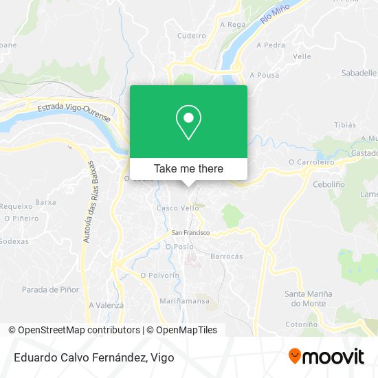 Eduardo Calvo Fernández map