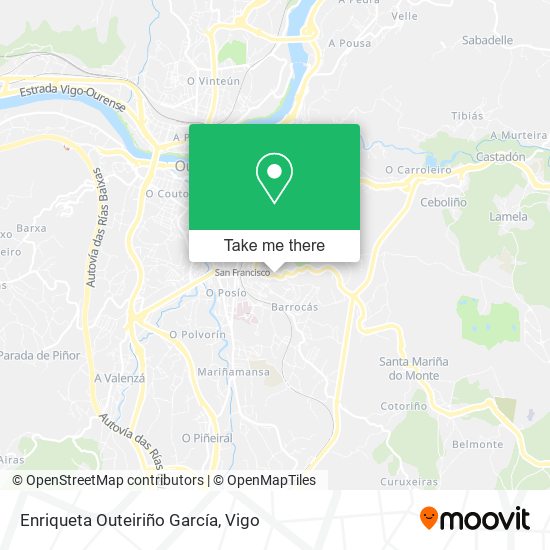 Enriqueta Outeiriño García map