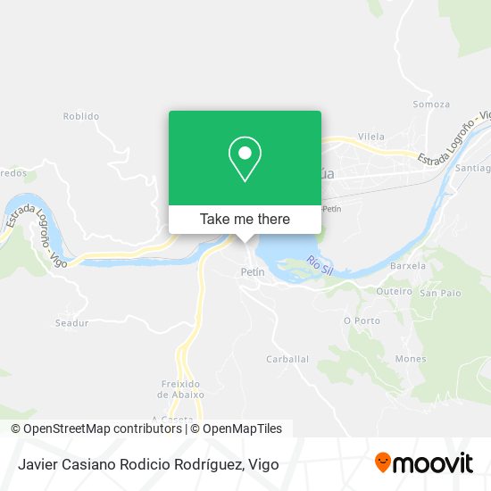 Javier Casiano Rodicio Rodríguez map