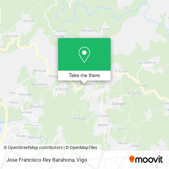Jose Francisco Rey Barahona map