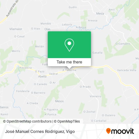 José Manuel Cornes Rodríguez map