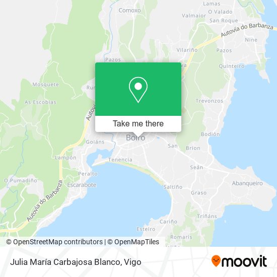 Julia María Carbajosa Blanco map