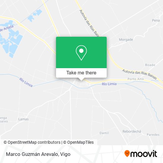 Marco Guzmán Arevalo map