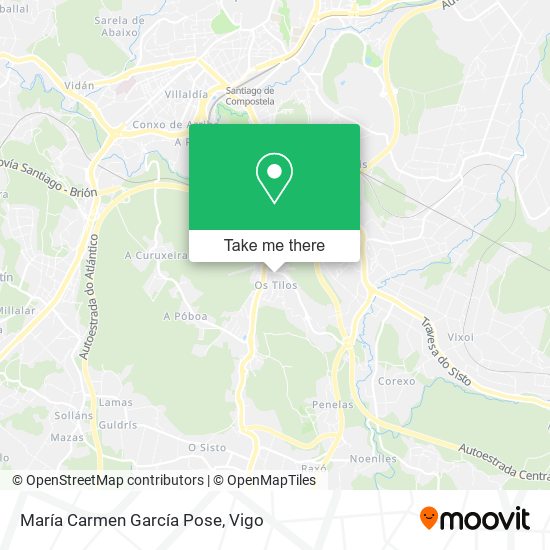 María Carmen García Pose map