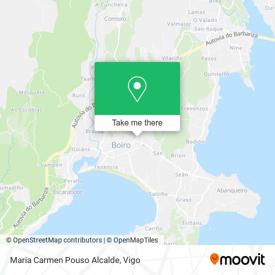 María Carmen Pouso Alcalde map