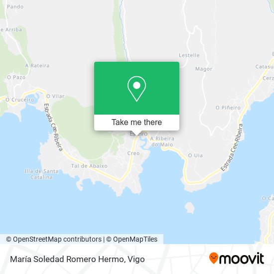 María Soledad Romero Hermo map