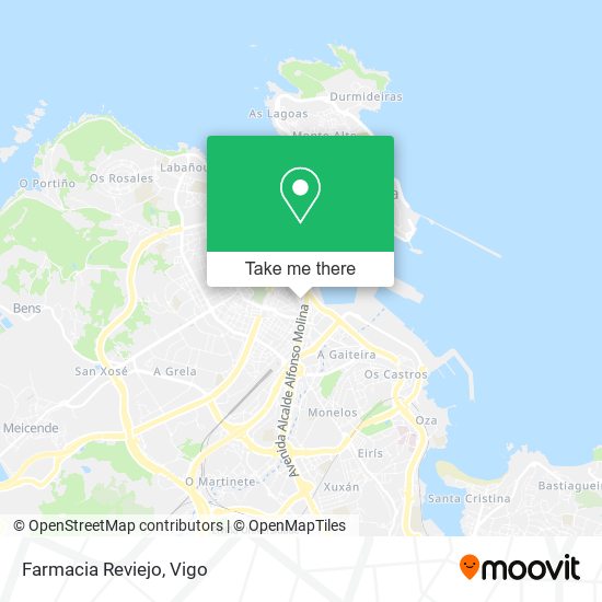 Farmacia Reviejo map